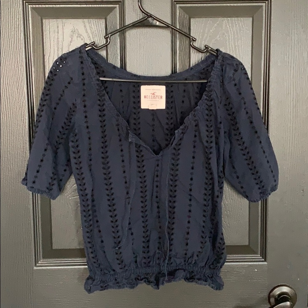 Eyelet Styled Blouse